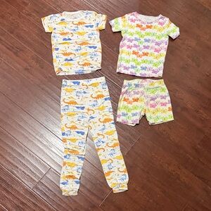 Colorful Dinosaur Kids Pajama Set